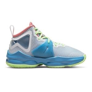 Nike Lebron 19 PS Tropical Round Toe Lace Up Basketball Shoes Size 10.5C